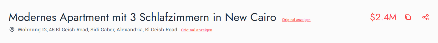 German property listing