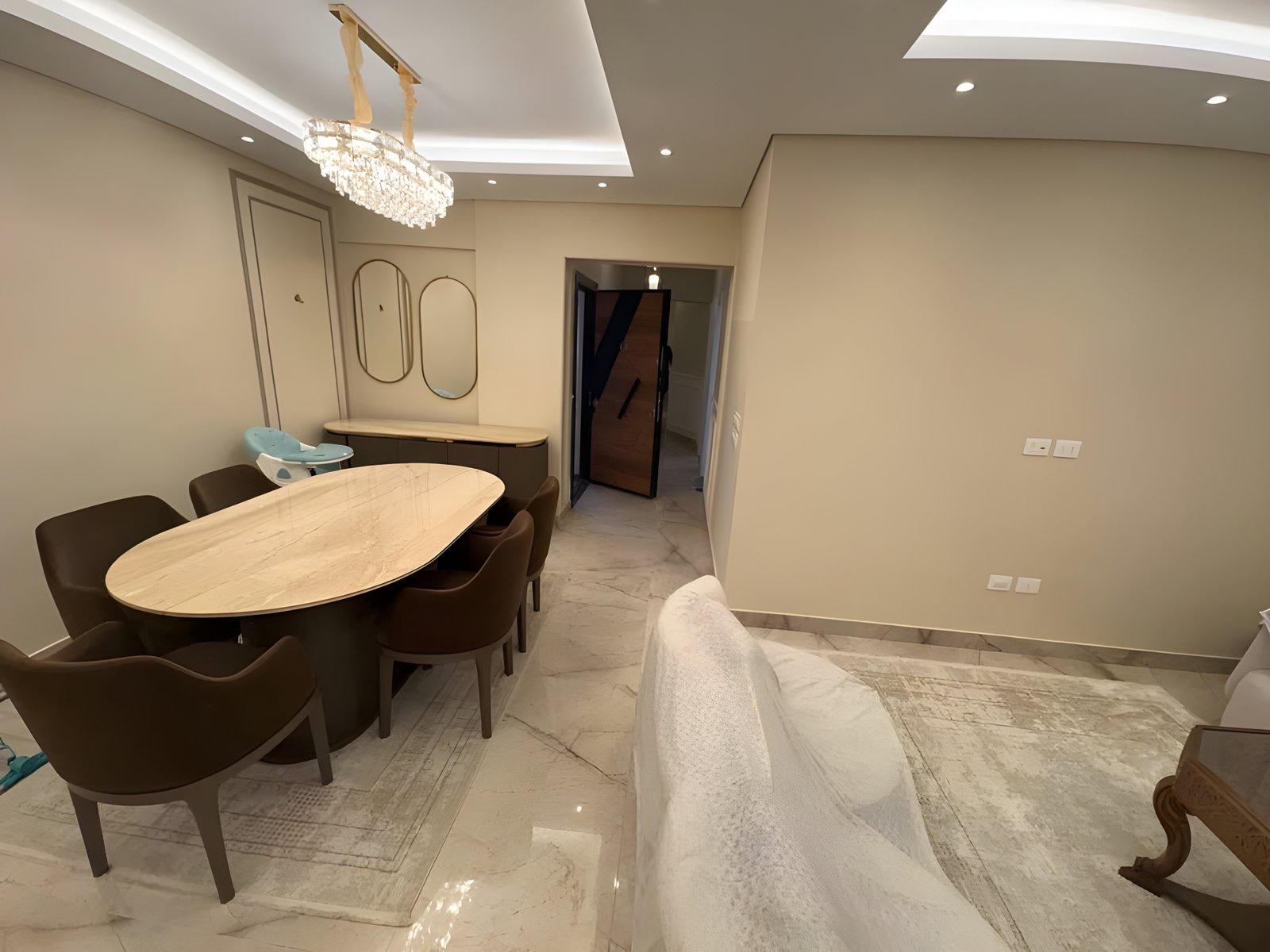 Super Lux Finished 3-Bedroom Apartment for Sale – Al-Andalus 2, New Cairo