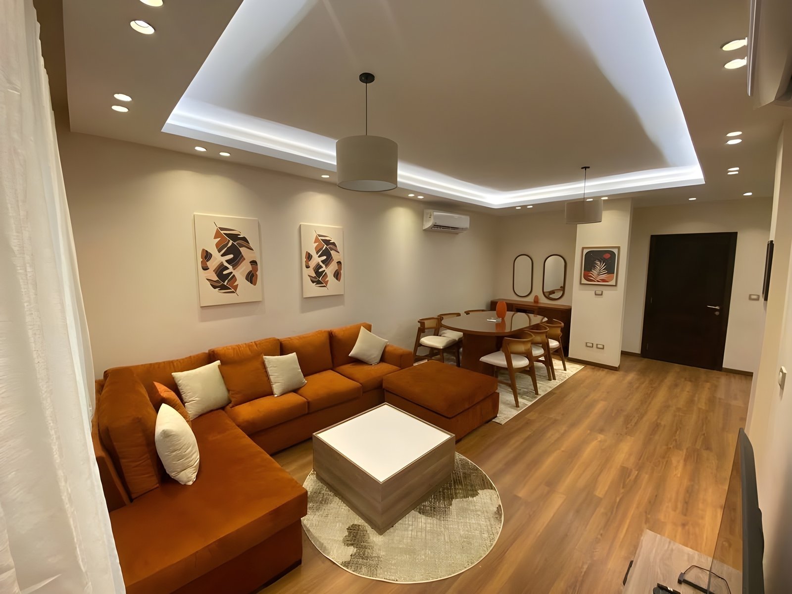 Fully Furnished 2-Bedroom Apartment – First Use – Eastown, New Cairo